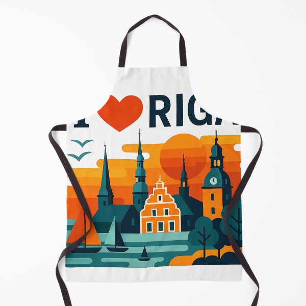 Item preview, Riga Latvia Travel Souvenir - House of Blackheads & Old Town Art designed and sold by OzzFrequency.
