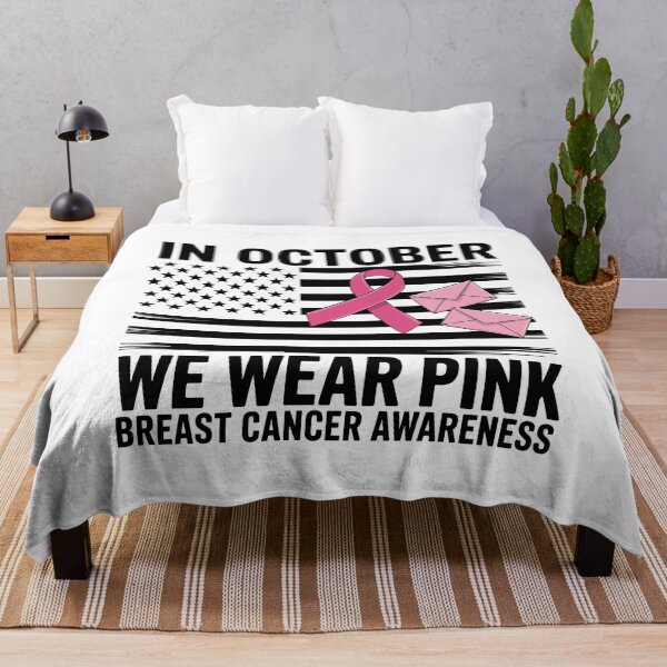 Item preview, In October We Wear Pink Breast Cancer Awareness | Postal Worker Pink Ribbon | USPS Support Gift designed and sold by 76Valeria.