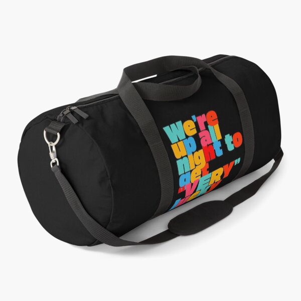 Item preview, We're Up All Night to Get Very Lucky – Funny Retro Party Quote designed and sold by paulo silveira.