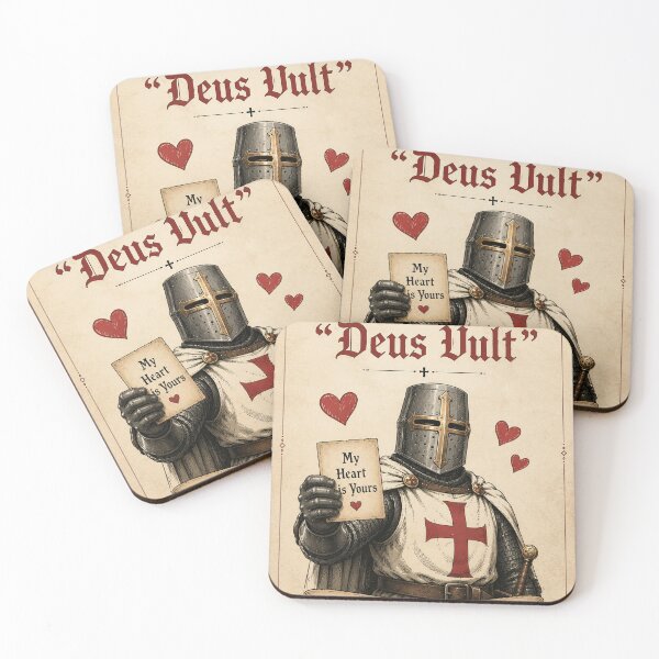 Item preview, Deus Vult Valentines Day Gift designed and sold by TheEP.
