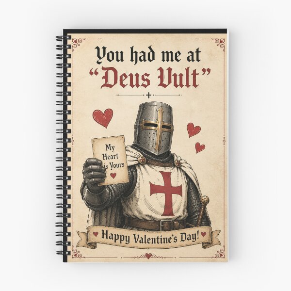 Item preview, Deus Vult Valentines Day Gift designed and sold by TheEP.