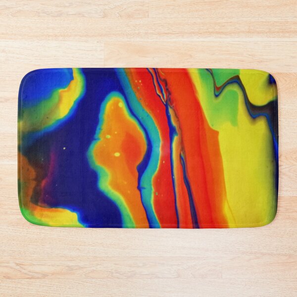 Item preview, Rainbow Slick - Abstract Acrylic Painting designed and sold by JTLenny.