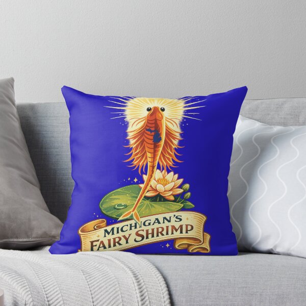 Item preview, Michigan Fairy Shrimp | Great Lakes Nature Artwork designed and sold by FreshWaterWares.
