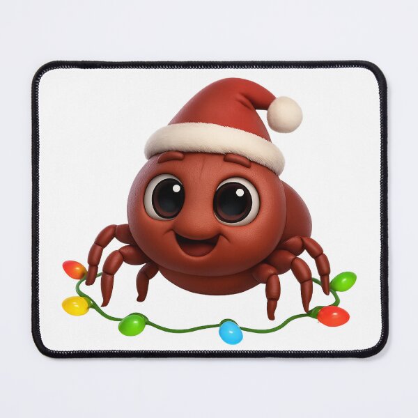 Item preview, Christmas Groundhog Tick designed and sold by Sillytoe.