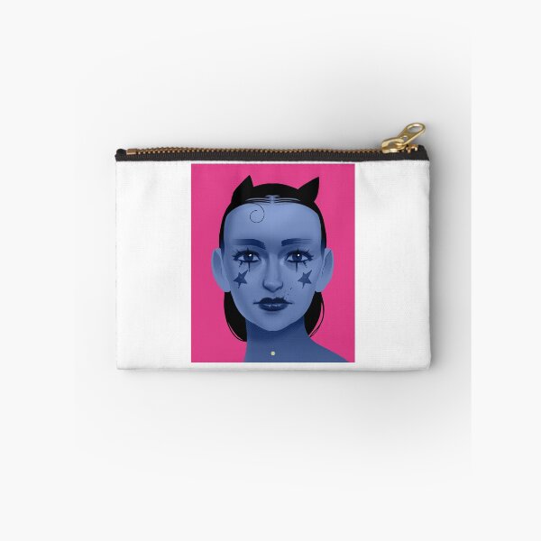 Item preview, Star Face Portrait Blue Devil Illustration designed and sold by Brokenfinger.