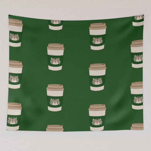Item preview, Tabby cat coffee cup designed and sold by Spie-arts.