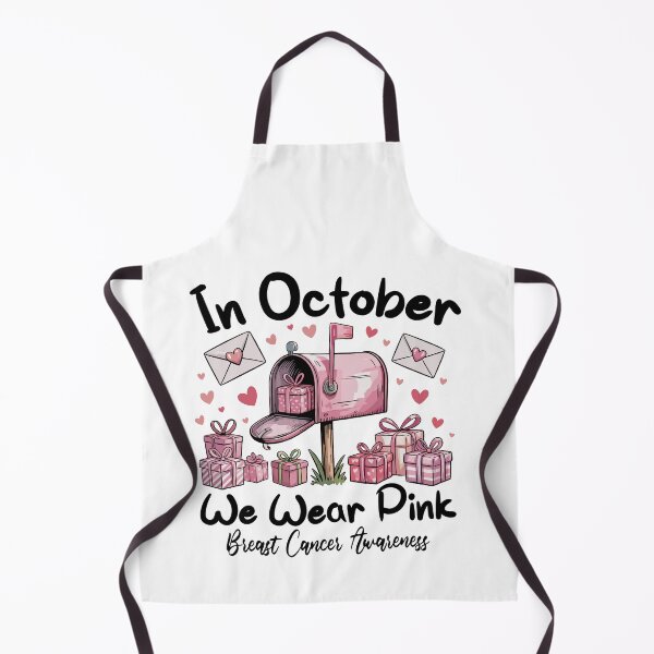 Item preview, In October We Wear Pink Breast Cancer Awareness | Postal Worker Pink Ribbon | USPS Support Gift designed and sold by 76Valeria.