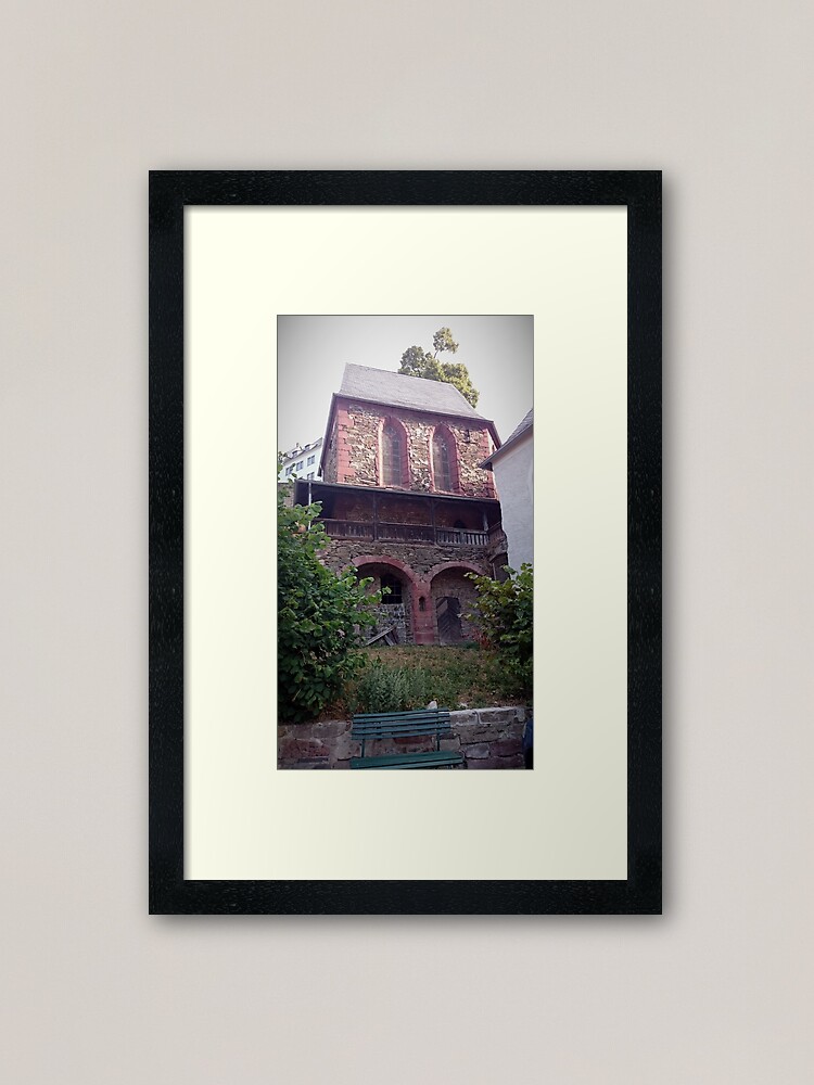 Alternative Ansicht von Kapelle in Stolberg / Harz Gerahmter Kunstdruck