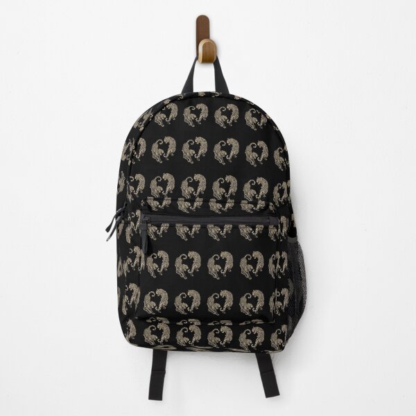 Item preview, Retro Twin Roaring Tigers Vintage Wildlife designed and sold by Moizento.