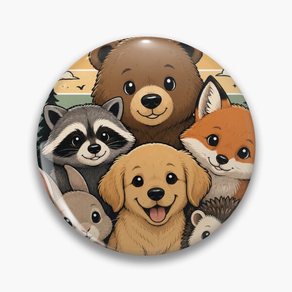 Item preview, Woodland Friends – Cute Forest Animals Vintage designed and sold by AndGarciart.