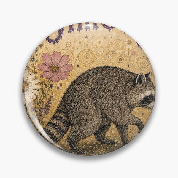Item preview, Jimothy Raccoon in Golden Wildflowers designed and sold by Pure Craft.