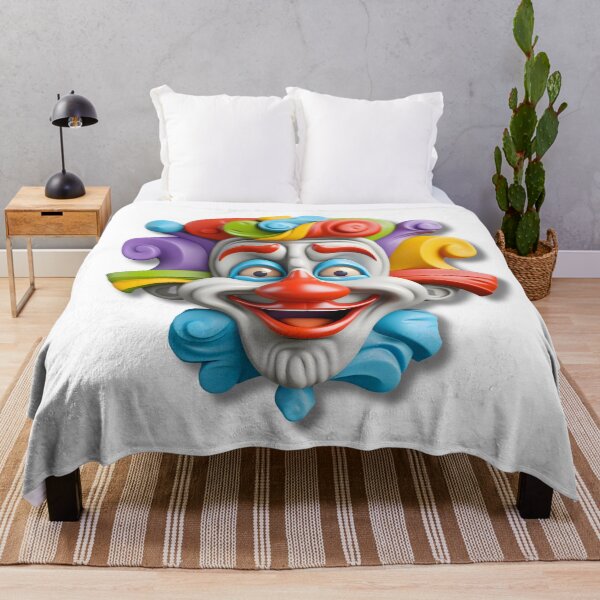Item preview, A 3D COLORFUL CLOWN MASK 2 designed and sold by infinitearte.