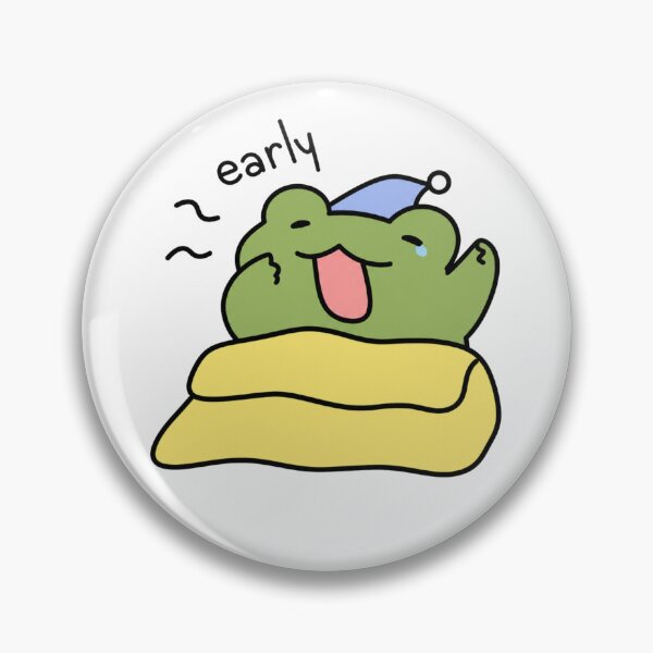 Item preview, Sleepy Kawaii Frog designed and sold by FrogNotDog.