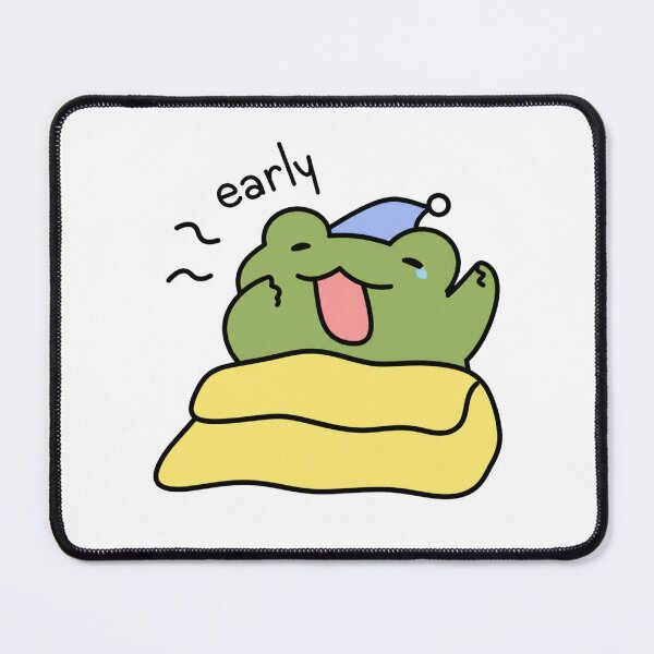 Item preview, Sleepy Kawaii Frog designed and sold by FrogNotDog.