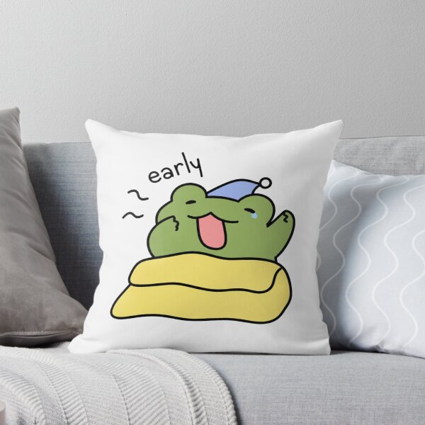 Item preview, Sleepy Kawaii Frog designed and sold by FrogNotDog.