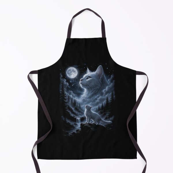 Item preview, white Cat Howling at Moon 90's Retro designed and sold by Kladhadredo.