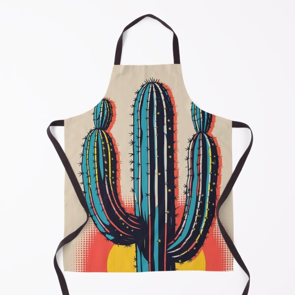 Item preview, Santa Fe Retro Southwestern Saguaro Cactus designed and sold by Uniquely Yours.