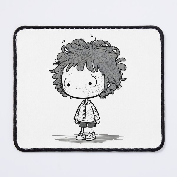 Item preview, A CARICATURE OF A LITTLE GIRL designed and sold by infinitearte.