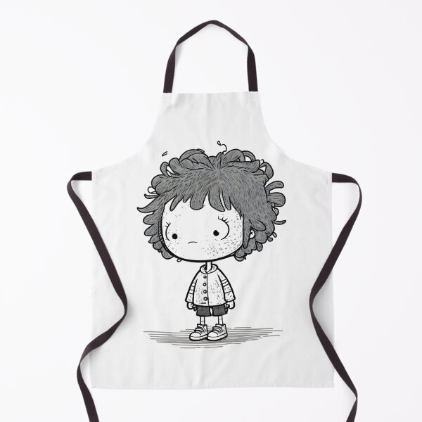 Item preview, A CARICATURE OF A LITTLE GIRL designed and sold by infinitearte.