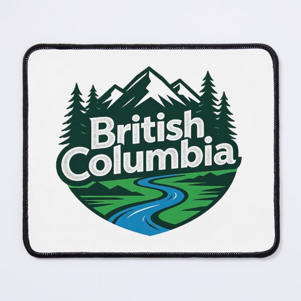 Item preview, British Columbia Nature Adventure Mountain Landscape Design designed and sold by VladisWorld.