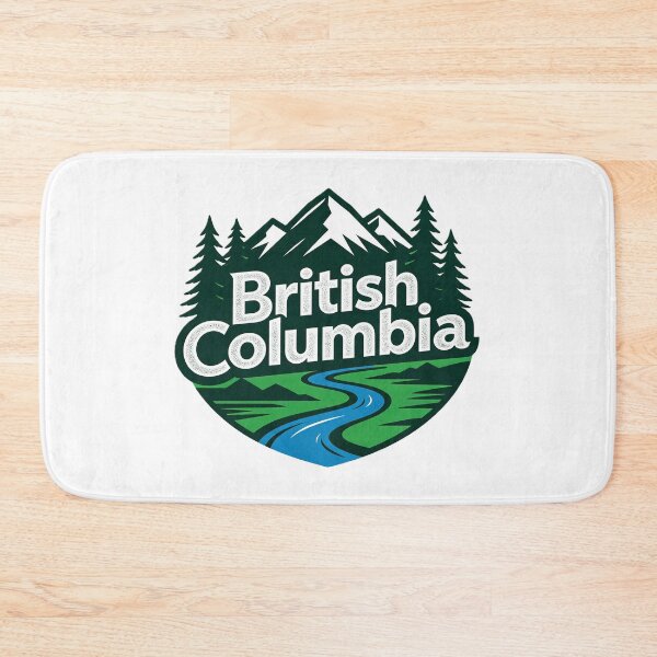 Item preview, British Columbia Nature Adventure Mountain Landscape Design designed and sold by VladisWorld.