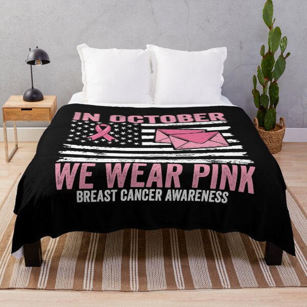 Item preview, In October We Wear Pink Breast Cancer Awareness | Postal Worker Pink Ribbon | USPS Support Gift designed and sold by 76Valeria.