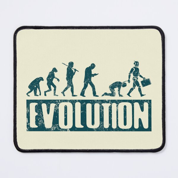 Item preview, No AI / Anti-AI Symbol - Evolution designed and sold by Frank J. Art.