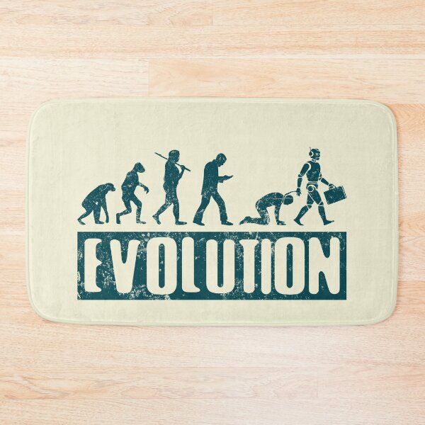 Item preview, No AI / Anti-AI Symbol - Evolution designed and sold by Frank J. Art.