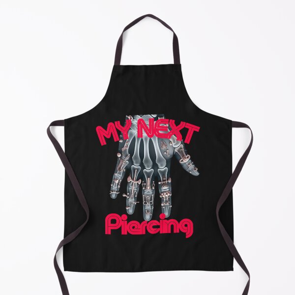Item preview, My Next Piercing X-Ray Skull | Tattoo Rock Band Goth Punk Body Art Design designed and sold by Genius Geek.