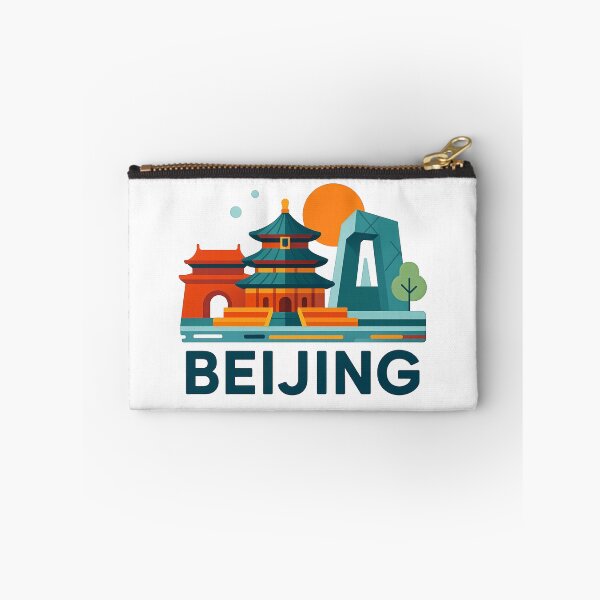 Item preview, I Love Beijing China Travel Souvenir - Temple of Heaven & Great Wall Art designed and sold by OzzFrequency.