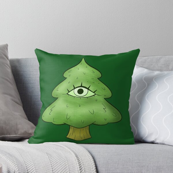 Item preview, Watercolor Green Pine Tree With Eye designed and sold by CloudClown.