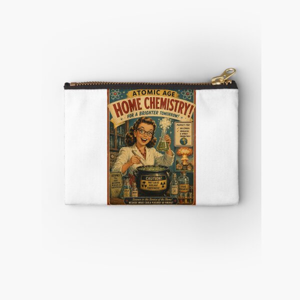 Item preview, Atomic Age Home Chemistry Vintage Retro Science Poster Art designed and sold by Mediagraphic.