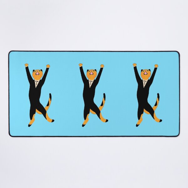 Item preview, Tuxedo Calico Cat Singing Opera Die Cut designed and sold by JoyousArt4u.