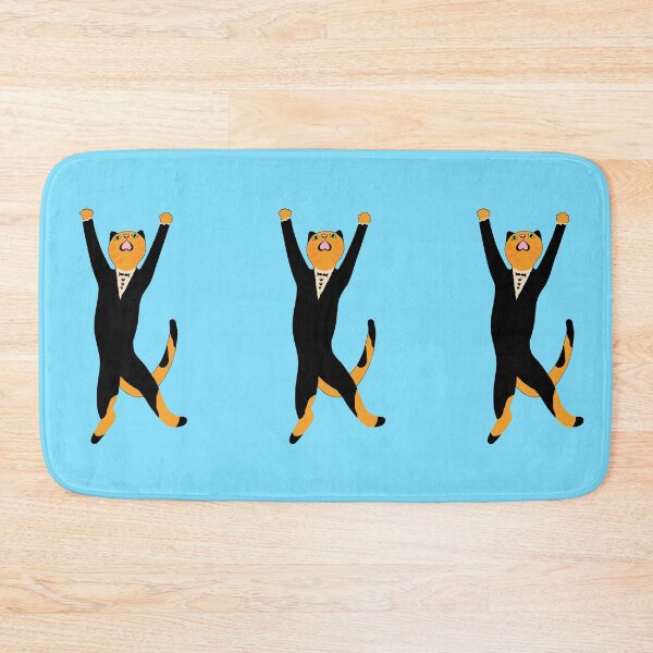 Item preview, Tuxedo Calico Cat Singing Opera Die Cut designed and sold by JoyousArt4u.