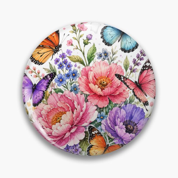 Item preview, Elegant Gold & Black Islamic GeVibrant Butterfly Garden with Blooming Flowers | Floral Stickerometric Pattern Sticker designed and sold by Abdullah4569.