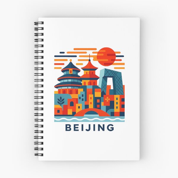 Item preview, I Love Beijing China Travel Souvenir - Temple of Heaven & Great Wall Art designed and sold by OzzFrequency.