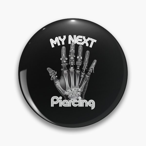 Item preview, Next Piercing Punk Body Art X-Ray Hand | Tattoo Rock Band Goth  designed and sold by Genius Geek.