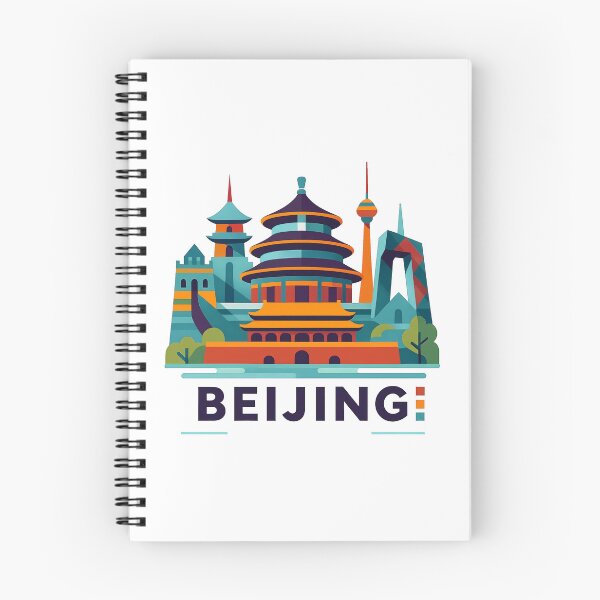 Item preview, Beijing China Travel Souvenir - Temple of Heaven & Great Wall Art designed and sold by OzzFrequency.