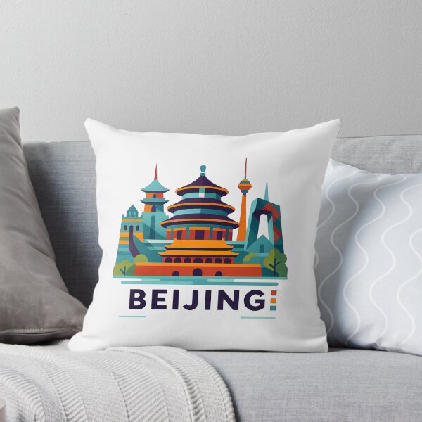 Item preview, Beijing China Travel Souvenir - Temple of Heaven & Great Wall Art designed and sold by OzzFrequency.