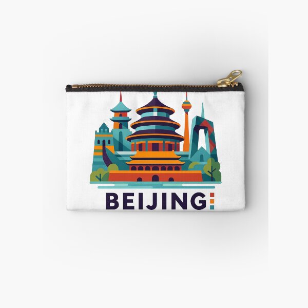 Item preview, Beijing China Travel Souvenir - Temple of Heaven & Great Wall Art designed and sold by OzzFrequency.
