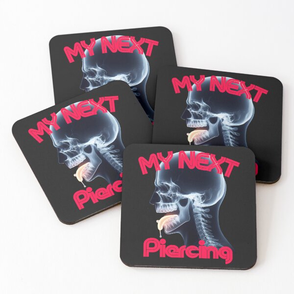 Item preview, My Next Piercing Punk Body Art X-Ray Head Pierce | Tattoo Rock Band Goth  designed and sold by Genius Geek.