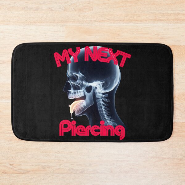Item preview, My Next Piercing Punk Body Art X-Ray Head Pierce | Tattoo Rock Band Goth  designed and sold by Genius Geek.
