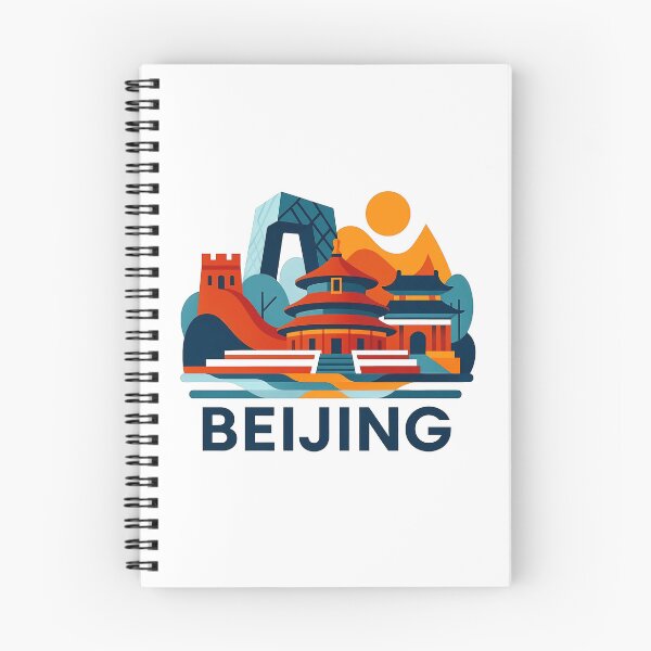 Item preview, Beijing China Travel Souvenir - Temple of Heaven & Great Wall Art designed and sold by OzzFrequency.