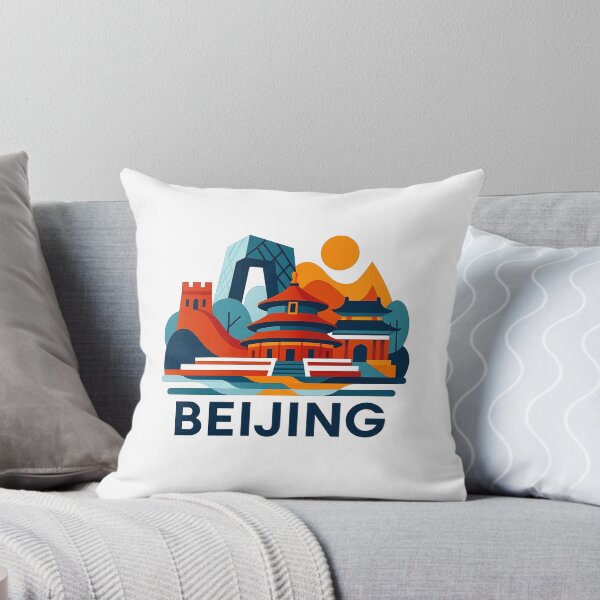 Item preview, Beijing China Travel Souvenir - Temple of Heaven & Great Wall Art designed and sold by OzzFrequency.