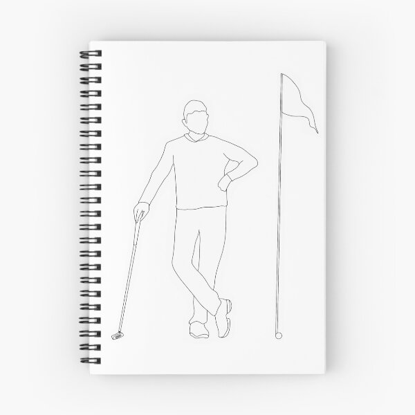 Item preview, male golfer designed and sold by PeachyPrint18.