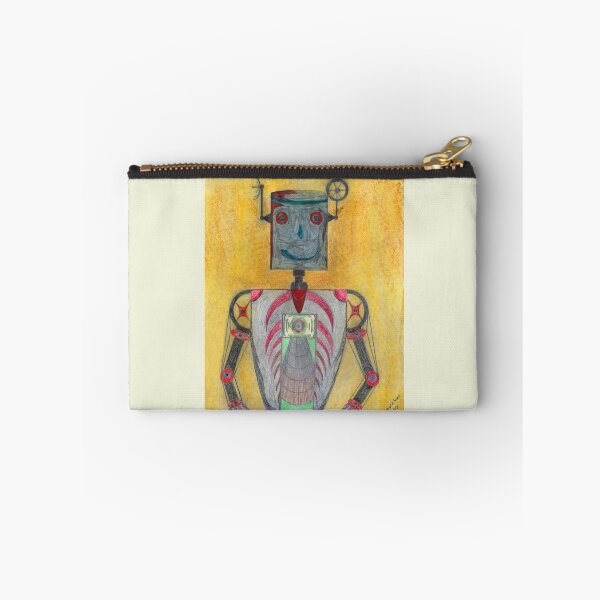 Item preview, smiling robot designed and sold by Haxson37art.