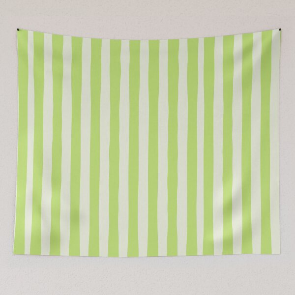 Item preview, green striped repeat pattern designed and sold by Dinasworld.