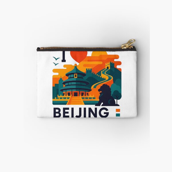 Item preview, Beijing China Travel Souvenir - Temple of Heaven & Great Wall Art designed and sold by OzzFrequency.