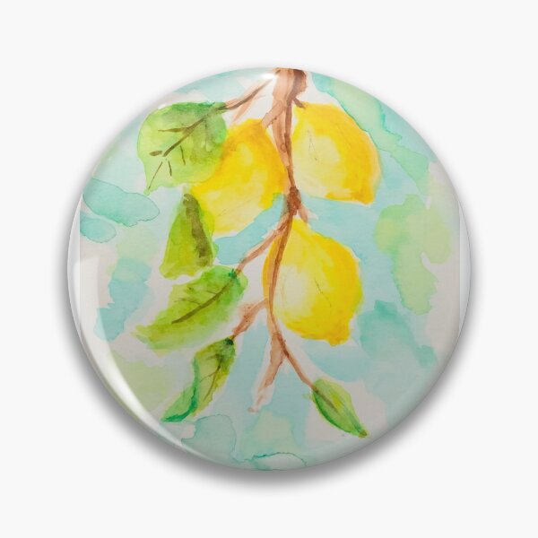 Item preview, Lemon Branch - Botanical Citrus Ilustration  designed and sold by lilylightstudio.