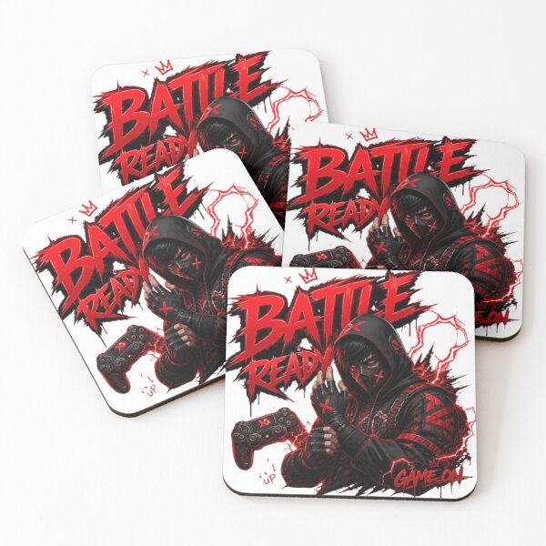Item preview, BATTLE READY Gaming Sticker | Neon Esports Streetwear Graphic Design designed and sold by Stylestickers55.